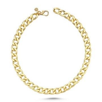 Dali's Kedi Köpek Kolyesi - Gold Medium - 45 cm.