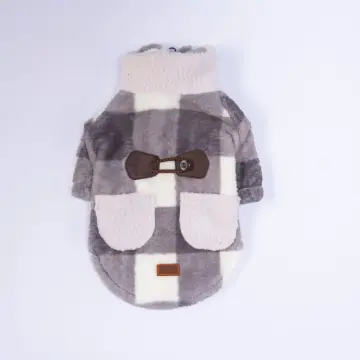 PawStar 25217-Gri Chicago Checks Ceket