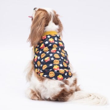 PawStar Star Hamburger  T-Shirt Küçük Irk