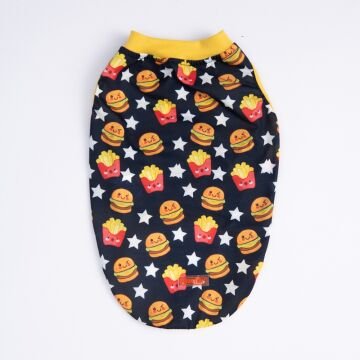 PawStar 25808 Star Hamburger  T-Shirt Küçük Irk